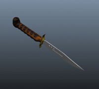 Messer 3d model