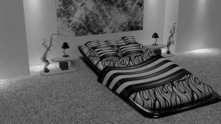 Bed 3d model