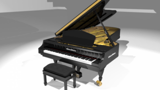 Piano 3d model