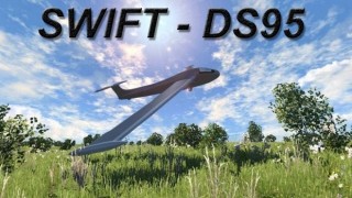 SWIFT DS95  - 滑翔机 3d model