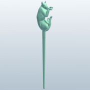 开信刀SleepingDog v1 3d model