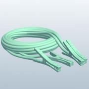 cables de puente v1 modelo 3d