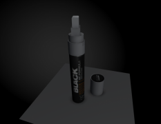 Montana Marker 3d model