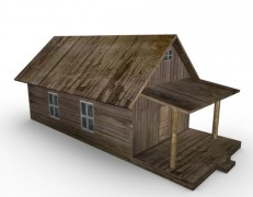 Oude boerderij 3d model