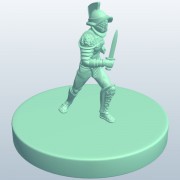 グラディエーター戦士の剣v1 3d model