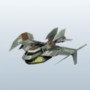 特撮爆撃機v1 3d model