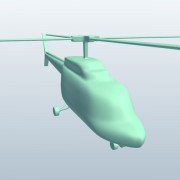 直升机v2 3d model