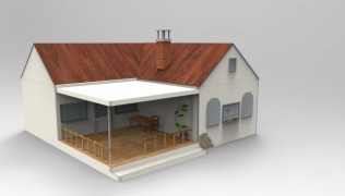 Huis 3d model