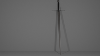 Lang zwaard 3d model