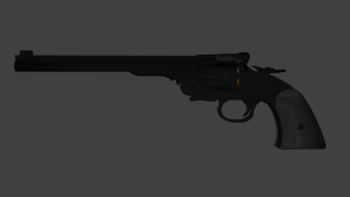 revolver 45 3d model