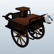 Jaunting bil v1 3d model