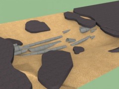 Strada 3d model