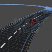 Pista da corsa - Track01 3d model