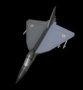 LOW Poly HAL Tejas 3d model