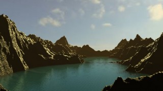 Scena di montagne 3d model