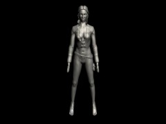 性感的女人 - 没有纹理 3d model