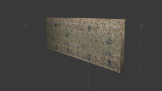 Oude muur 3d model