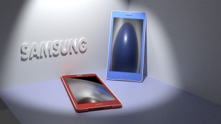 samsung smartphone 3d model