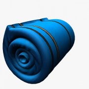 Bolso De Malla Burdeos v1 modelo 3d