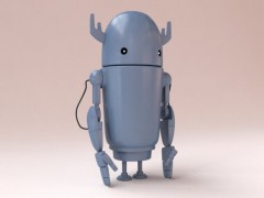 Carácter BOT modelo 3d