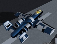 A-10疣猪（Airmech） 3d model