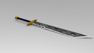 Sword Medieval 3d model