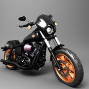 Harley-Davidson Low Rider 3d model