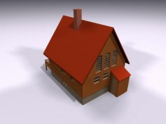 Cabin - House 3d model