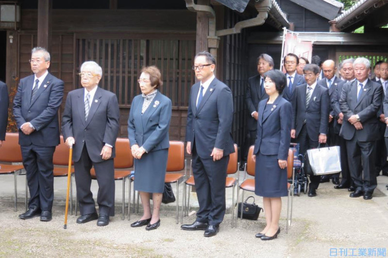 「佐吉顕彰祭はぶれない軸を確認する場」(豊田章男社長)