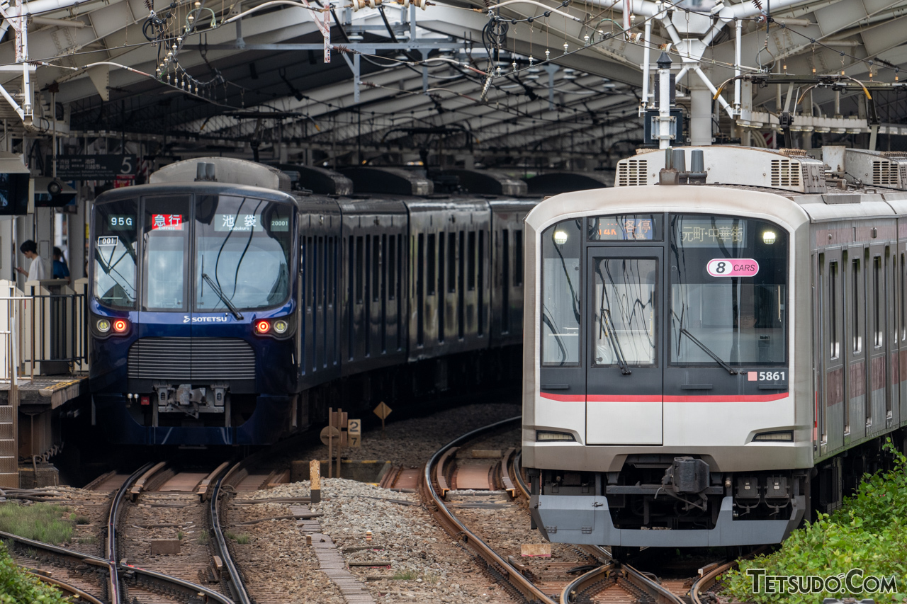 相鉄と東急の車両