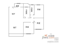 太子山庄3室2厅2卫109㎡户型图