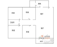 太子山庄4室2厅2卫152㎡户型图