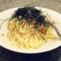 りひと0119's cooksnap of when they made ワンボウルで即席♫たらこスパゲティ.