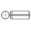 槽销 带倒角及全长平行沟槽