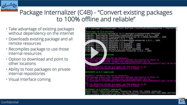 Chocolatey for Business Package Internalizer - Part 2