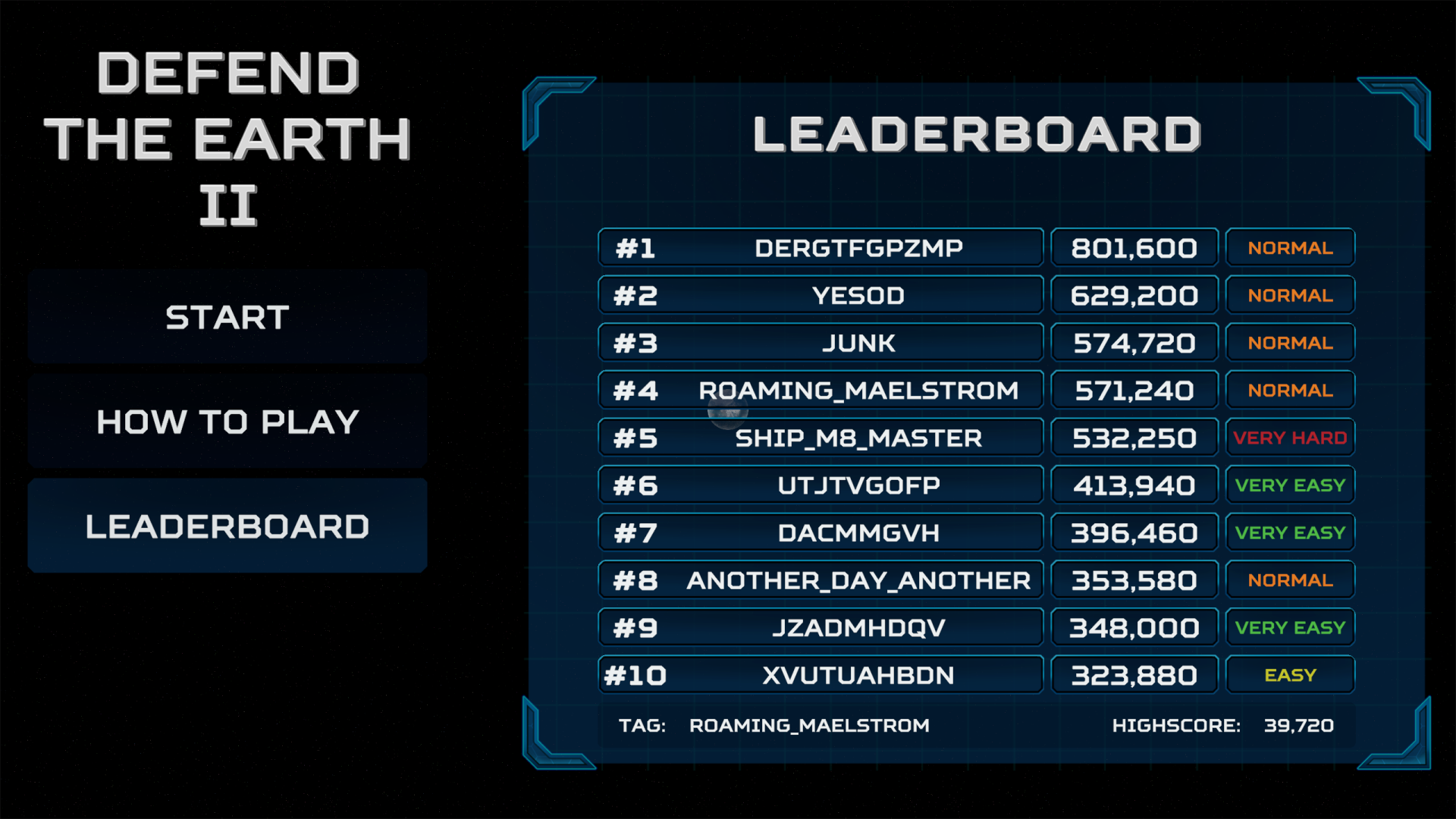 Leaderboard Example