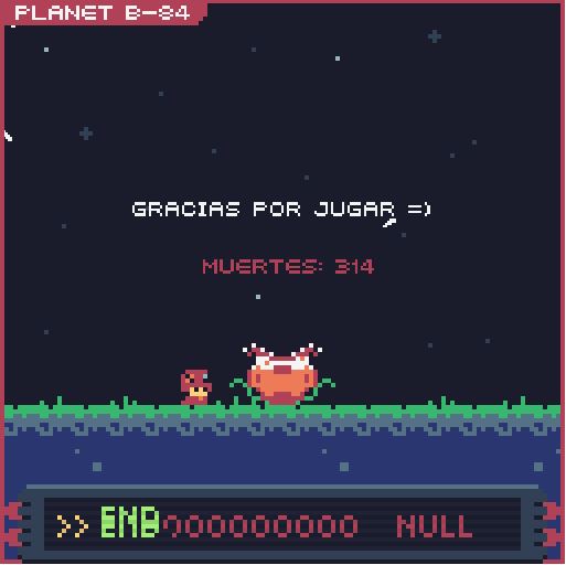 Gracias por jugar =) Muertes: 314