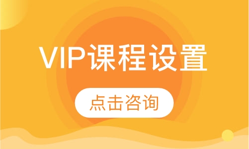 VIP课程设置