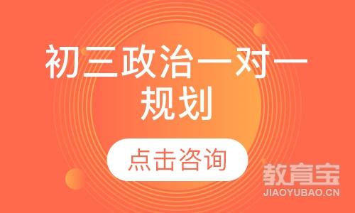 初三政治一对一规划