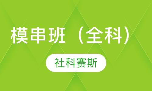 模串班（全科）