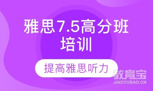 雅思7.5高分班培训