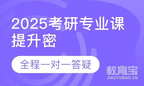 2025考研专业课提升密训班