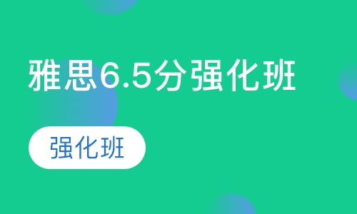 雅思6.5分强化班