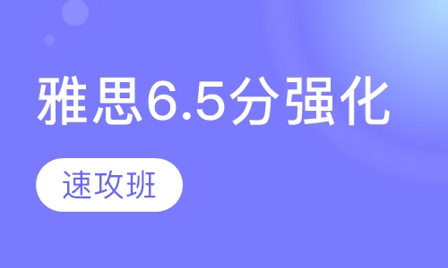 雅思6.5分速攻班