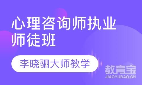 李晓驷心理咨询师执业师徒班