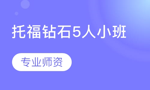 托福钻石5人小班