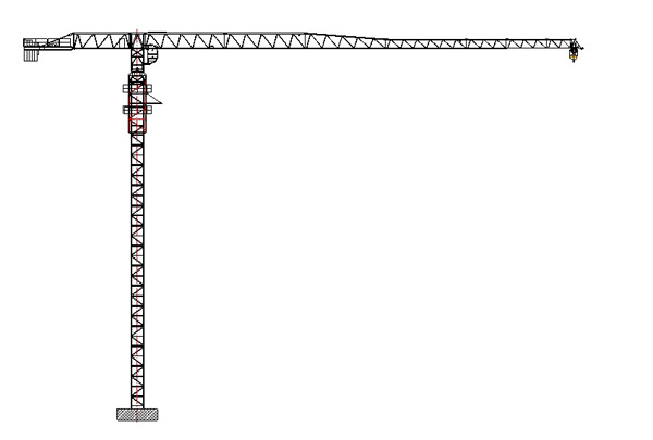 克瑞 PT200(6540) 平头系列塔式起重机