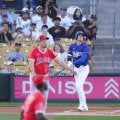 菊池雄星が最速154キロで２失点　同じく初実戦の大谷翔平に先頭打者アーチを浴び１回途中降板