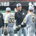 阪神　逆転勝ちで連敗ストップ　島田が同点打、高寺が決勝打　先発のデュプランティエは３回無失点で開幕ローテ争いにアピール