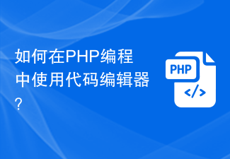 How to use code editor in PHP programming?